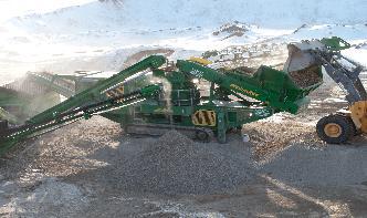 cost per tonne crushing and screening .